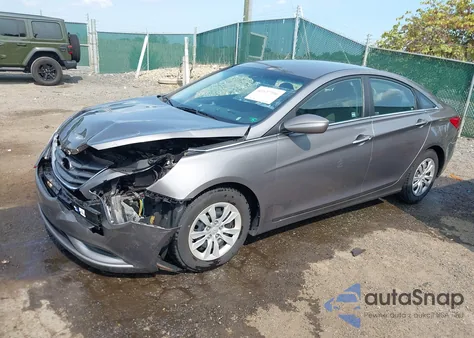 2012 Hyundai Sonata Gls z USA, uszkodzony, nr VIN 5NPEB4AC9CH343901